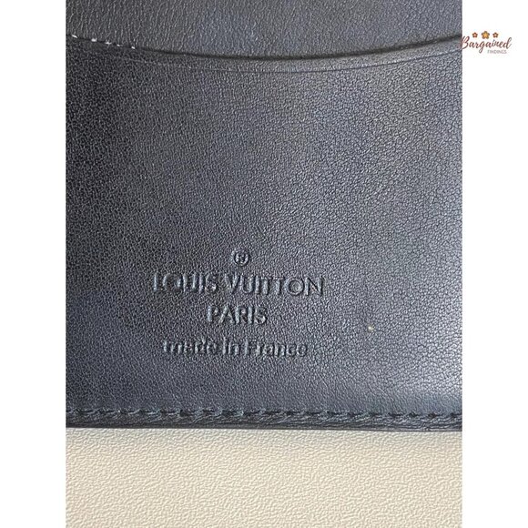 uthentic Louis Vuitton Damier Infini Leather Bifold Pocket Organizer Wallet - Picture 9 of 12